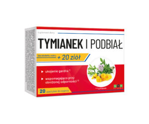 Tymianek z Podbiałem + 20 ziół