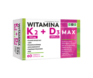 Witamina K2 + D3 MAX